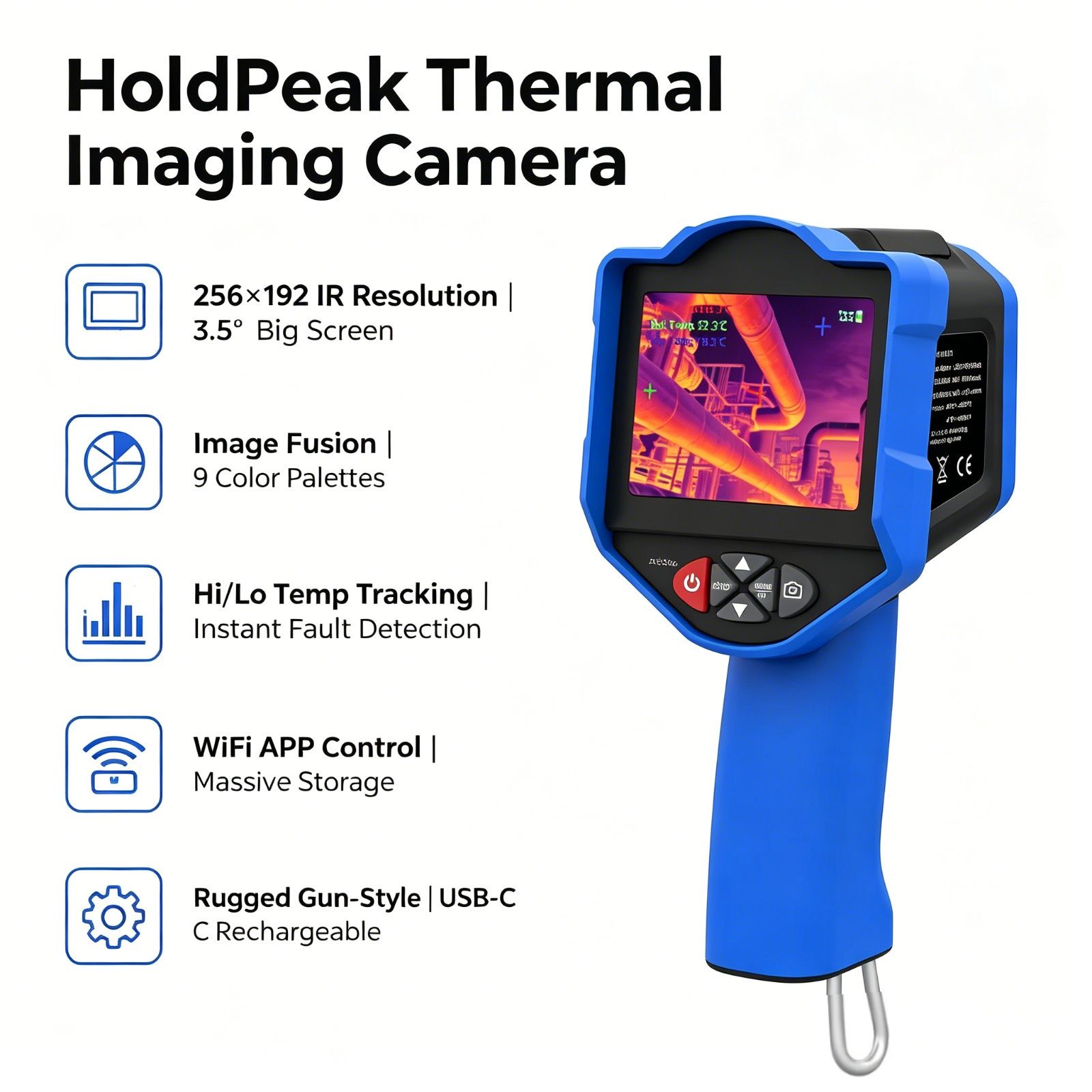 Thermal Imaging Camera Pcb Repair - HoldPeak Wärmebildkamera 256 x 192 Infrarot