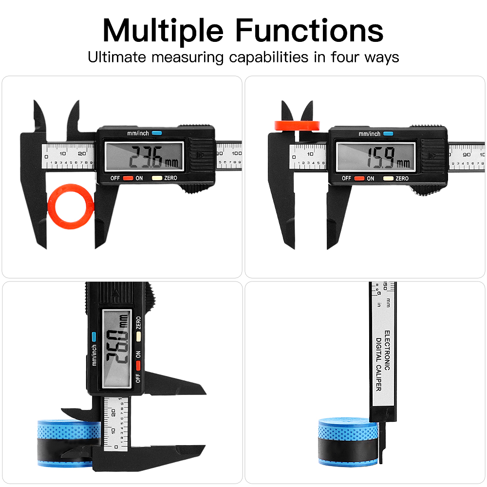 150 mm elektronischer digitale – Digital Caliper 150Mm Stainless Steel Bewertung und Preis