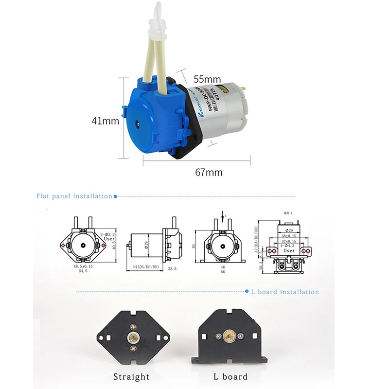Kleine Peristaltikpumpe DC 6V/ – Mini Peristaltic Pump 12V Bewertung und Preis