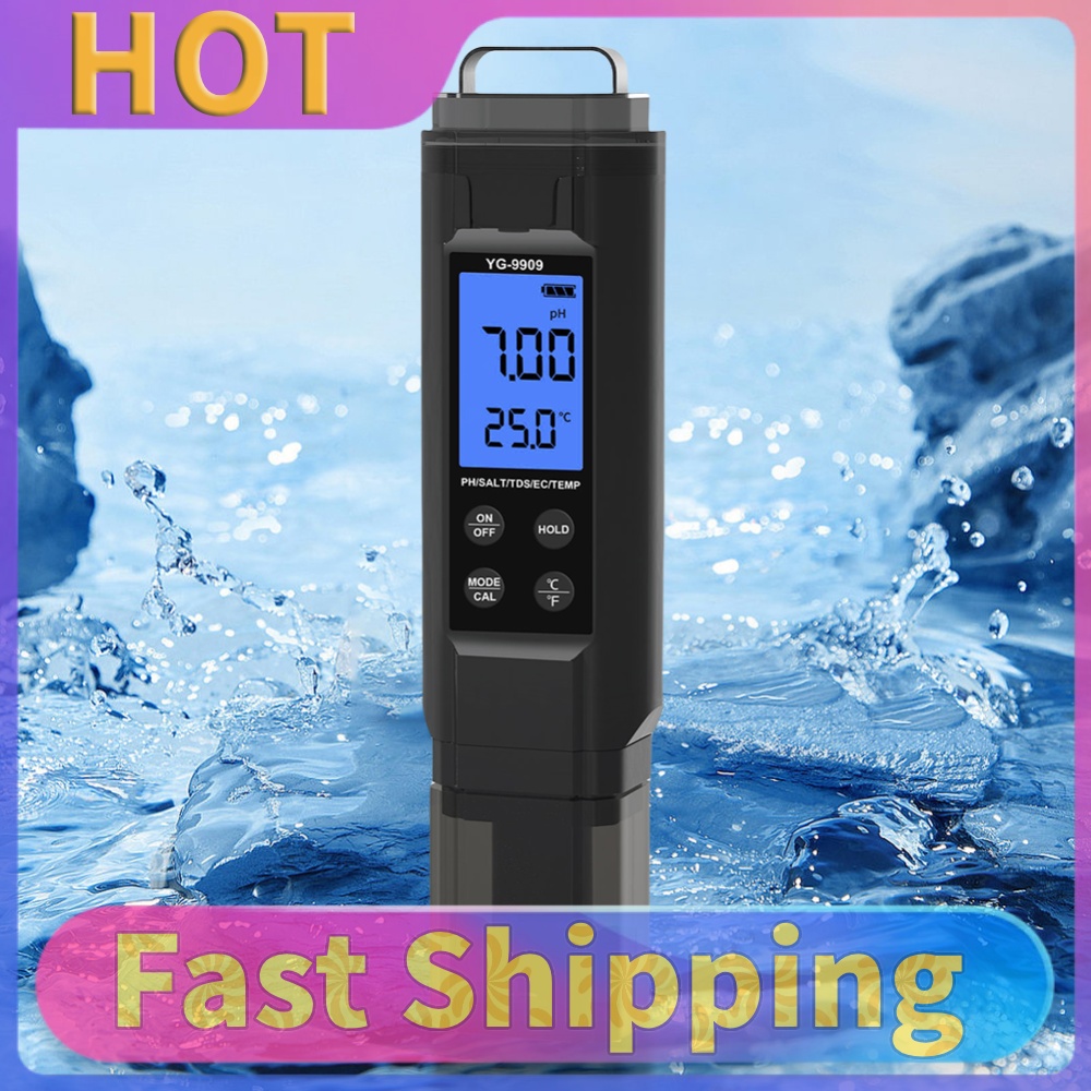 5-in-1 Digitaler Wasserqualitä – Ph Meter Digital Water Tester Bewertung und Preis